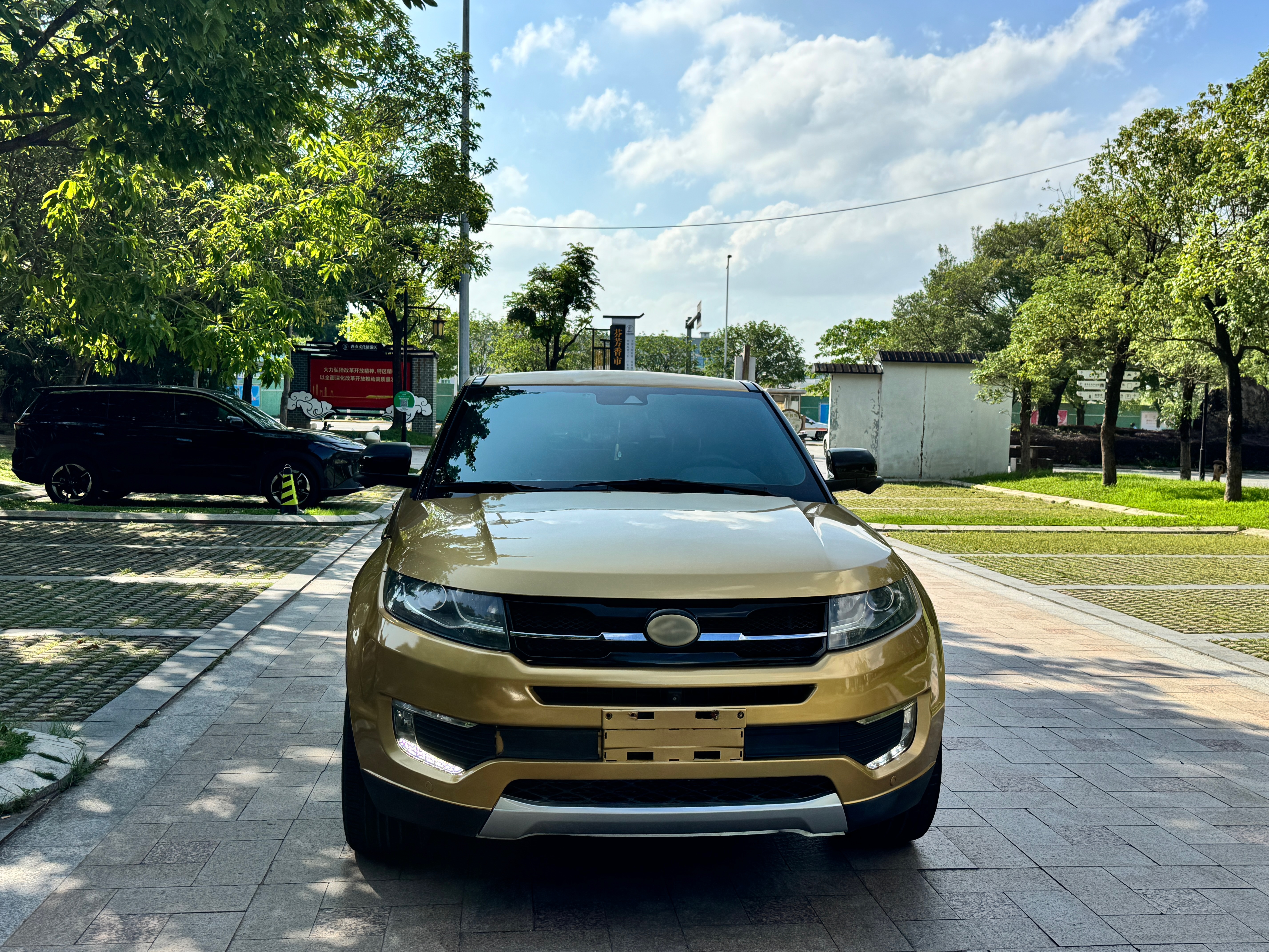 landwind X7 2016 2.0T Gold color
